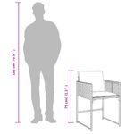 Casa si Gradina - Gradina si terasa - Mobilier exterior - Seturi mobila gradina - Set mobilier de gradina cu perne, 11 piese, gri, poliratan - Infinity.ro