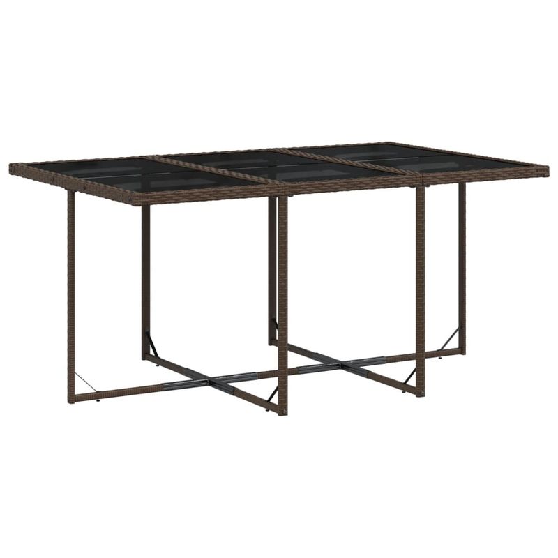 Casa si Gradina - Gradina si terasa - Mobilier exterior - Seturi mobila gradina - Set mobilier de gradina cu perne, 11 piese, maro, poliratan - Infinity.ro