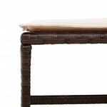 Casa si Gradina - Gradina si terasa - Mobilier exterior - Seturi mobila gradina - Set mobilier de gradina cu perne, 11 piese, maro, poliratan - Infinity.ro