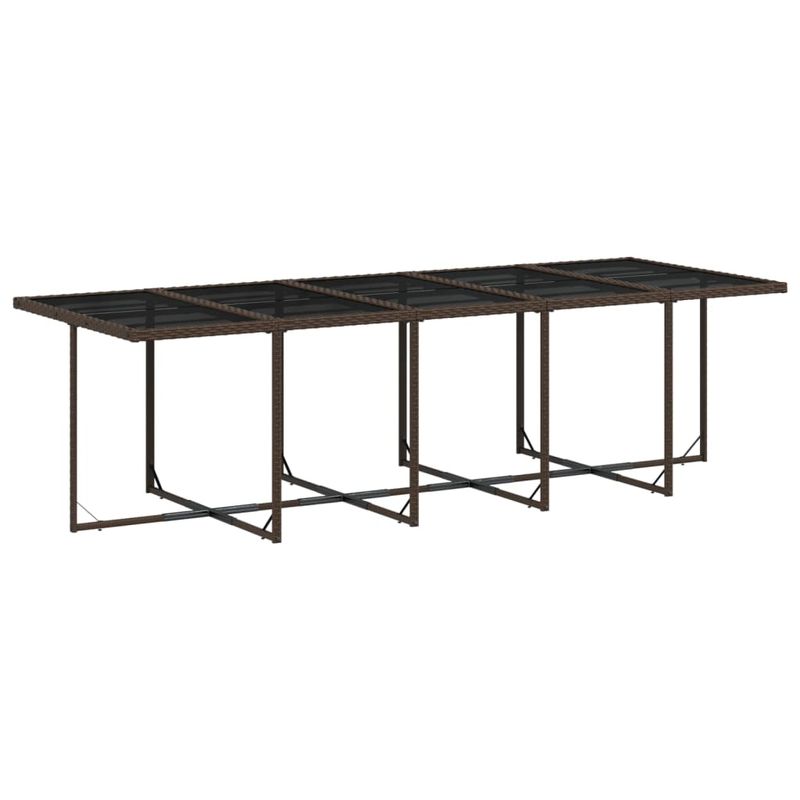 Casa si Gradina - Gradina si terasa - Mobilier exterior - Seturi mobila gradina - Set mobilier de gradina cu perne, 15 piese, maro, poliratan - Infinity.ro