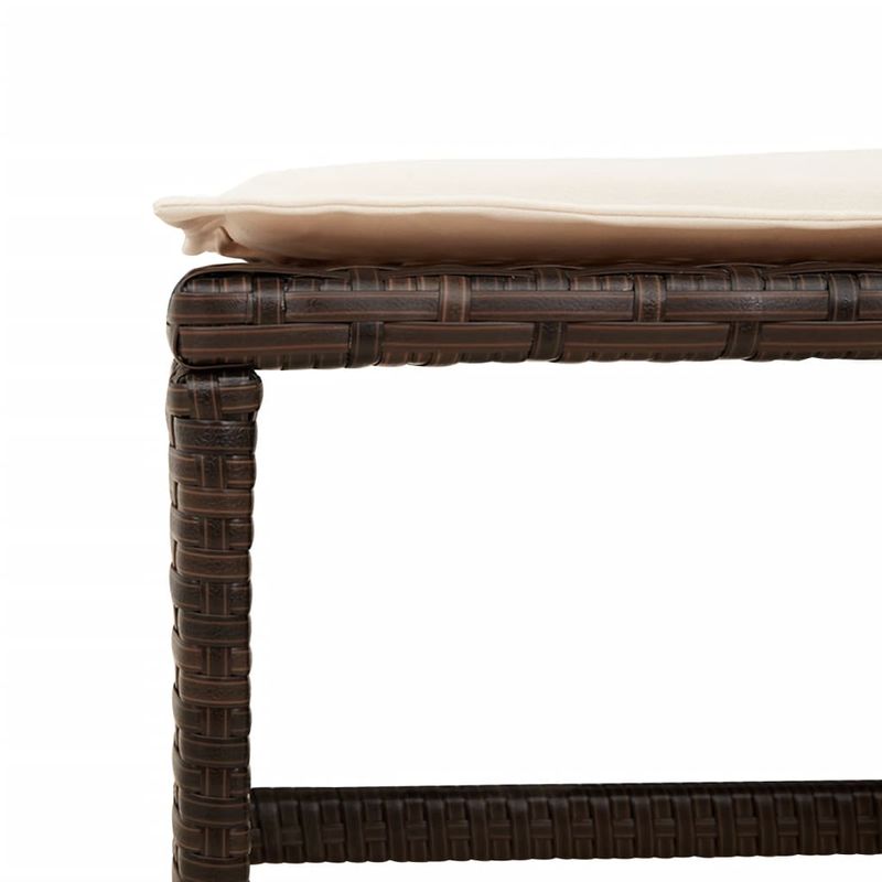 Casa si Gradina - Gradina si terasa - Mobilier exterior - Seturi mobila gradina - Set mobilier de gradina cu perne, 15 piese, maro, poliratan - Infinity.ro