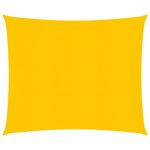 Casa si Gradina - Gradina si terasa - Umbrele si pavilioane - Umbrele - Panza parasolar, galben, patrat, 4x4 m HDPE, 160 g/m² - Infinity.ro