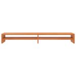 Casa si Gradina - Mobilier - Comode si corpuri - Comode - Stand pentru monitor, maro ceruit, 100x24x13 cm, lemn masiv pin - Infinity.ro