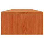 Casa si Gradina - Mobilier - Comode si corpuri - Comode - Stand pentru monitor, maro ceruit, 100x24x13 cm, lemn masiv pin - Infinity.ro