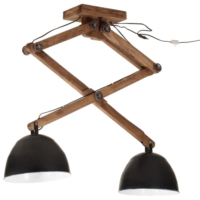 Casa si Gradina - Corpuri si surse de iluminat - Lustre si pendule - Lampa de tavan 25 W, negru, 29x18x85 cm, E27 - Infinity.ro