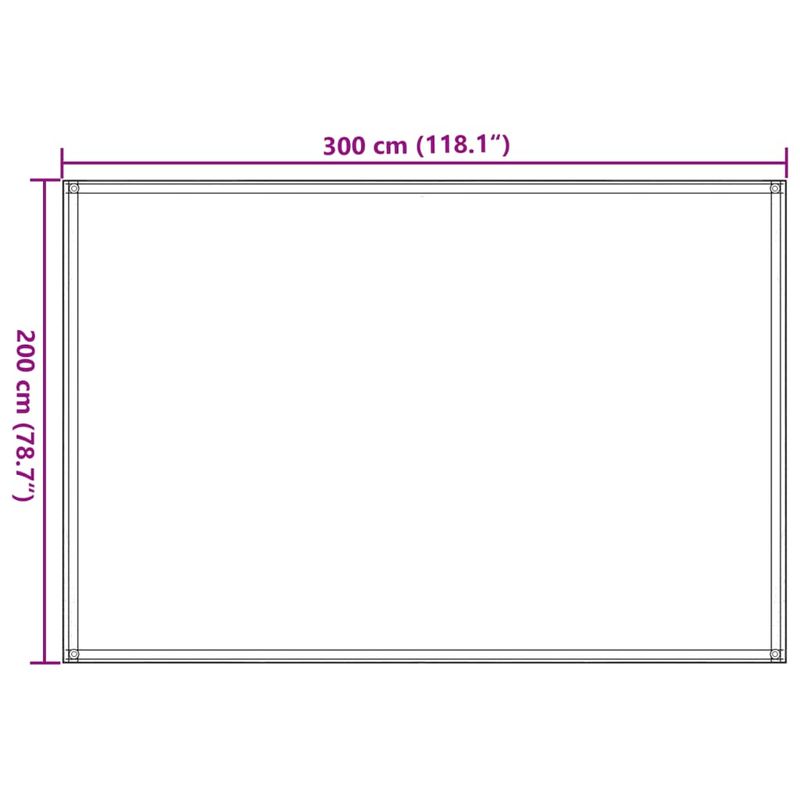 Sport si Outdoor - Camping - Accesorii corturi - Covor pentru cort, verde deschis, 200x300 cm, HDPE - Infinity.ro