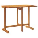 Casa si Gradina - Gradina si terasa - Mobilier exterior - Mese gradina - Masa de balcon pliabila, 90x60x72 cm, lemn masiv de acacia, formă dreptunghiular - Infinity.ro