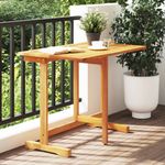 Casa si Gradina - Gradina si terasa - Mobilier exterior - Mese gradina - Masa de balcon pliabila, 90x60x72 cm, lemn masiv de acacia, formă dreptunghiular - Infinity.ro