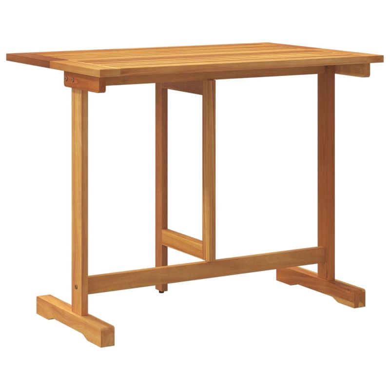 Casa si Gradina - Gradina si terasa - Mobilier exterior - Mese gradina - Masa de balcon pliabila, 90x60x72 cm, lemn masiv de acacia, formă dreptunghiular - Infinity.ro