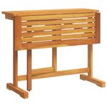 Casa si Gradina - Gradina si terasa - Mobilier exterior - Mese gradina - Masa de balcon pliabila, 90x60x72 cm, lemn masiv de acacia, formă dreptunghiular - Infinity.ro