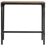 Sport si Outdoor - Camping - Mobilier pentru camping - Mese camping - Masa de bar, 110x55x107 cm, lemn masiv de mango nefinisat - Infinity.ro