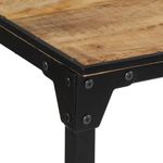 Sport si Outdoor - Camping - Mobilier pentru camping - Mese camping - Masa de bar, 110x55x107 cm, lemn masiv de mango nefinisat - Infinity.ro
