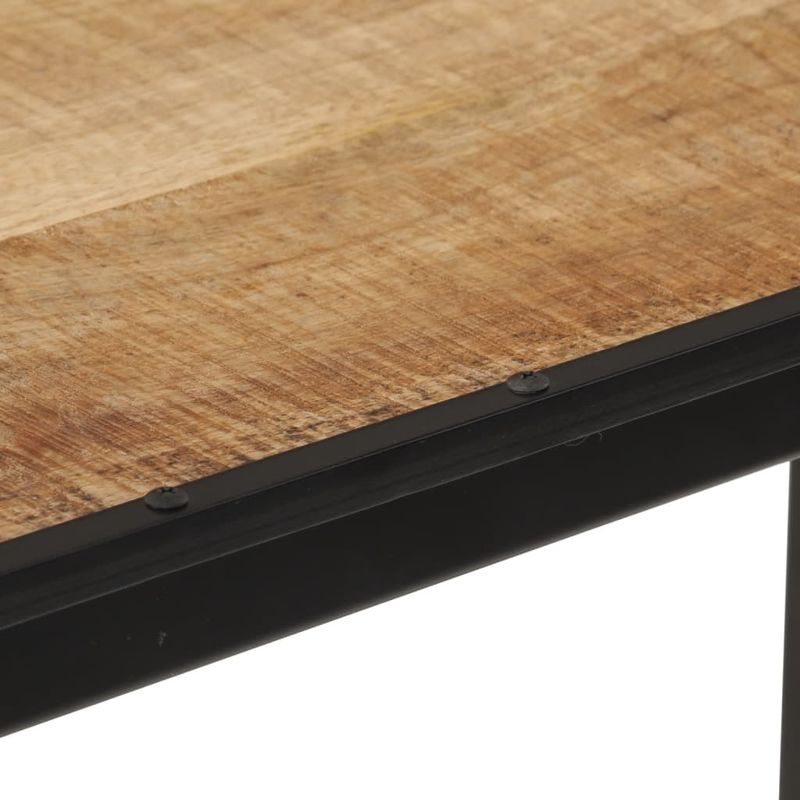 Sport si Outdoor - Camping - Mobilier pentru camping - Mese camping - Masa de bar, 110x55x107 cm, lemn masiv de mango nefinisat - Infinity.ro