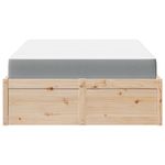 Casa si Gradina - Mobilier - Paturi si accesorii - Paturi - Pat cu saltea, 140x190 cm, lemn masiv pin - Infinity.ro