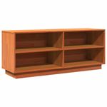 Casa si Gradina - Mobilier - Organizare si depozitare - Organizator incaltaminte - Pantofar, maro ceruit, 110x34x45 cm, lemn masiv de pin - Infinity.ro