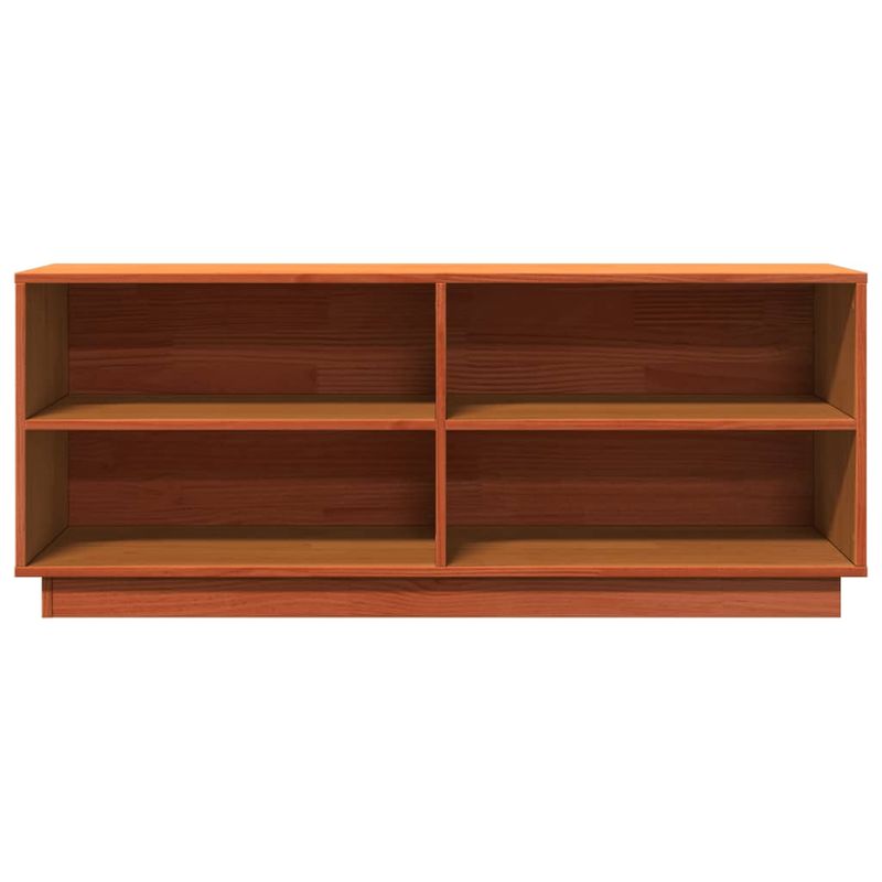 Casa si Gradina - Mobilier - Organizare si depozitare - Organizator incaltaminte - Pantofar, maro ceruit, 110x34x45 cm, lemn masiv de pin - Infinity.ro