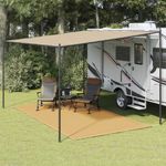 Sport si Outdoor - Camping - Accesorii corturi - Covor pentru cort, nisipiu, 250x400 cm, HDPE - Infinity.ro