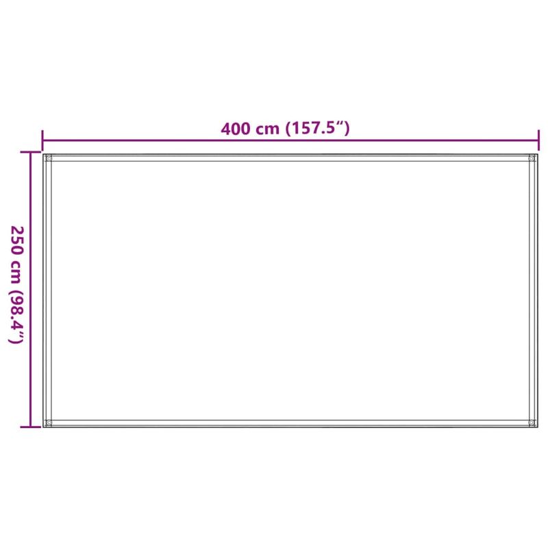 Sport si Outdoor - Camping - Accesorii corturi - Covor pentru cort, nisipiu, 250x400 cm, HDPE - Infinity.ro