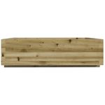 Casa si Gradina - Gradinarit si plante - Plante si ghivece - Ghivece si suporturi - Jardiniera de gradina, 90x90x26,5 cm, lemn de pin impregnat - Infinity.ro