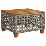 Casa si Gradina - Gradina si terasa - Mobilier exterior - Seturi mobila gradina - Set canapele de gradina, 7 piese, cu perne, gri, poliratan - Infinity.ro
