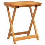Casa si Gradina - Gradina si terasa - Mobilier exterior - Mese gradina - Masa de gradina pliabila, 50x36x60 cm, lemn masiv de acacia - Infinity.ro