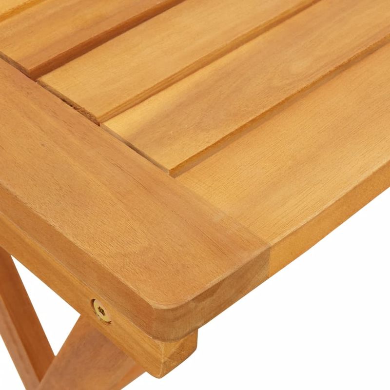 Casa si Gradina - Gradina si terasa - Mobilier exterior - Mese gradina - Masa de gradina pliabila, 50x36x60 cm, lemn masiv de acacia - Infinity.ro