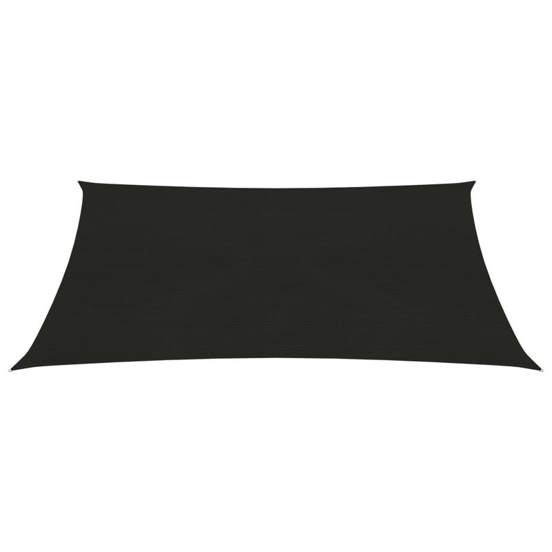 Casa si Gradina - Gradina si terasa - Umbrele si pavilioane - Umbrele - Panza parasolar, negru, 2x2,5 m, HDPE, 160 g/m² - Infinity.ro