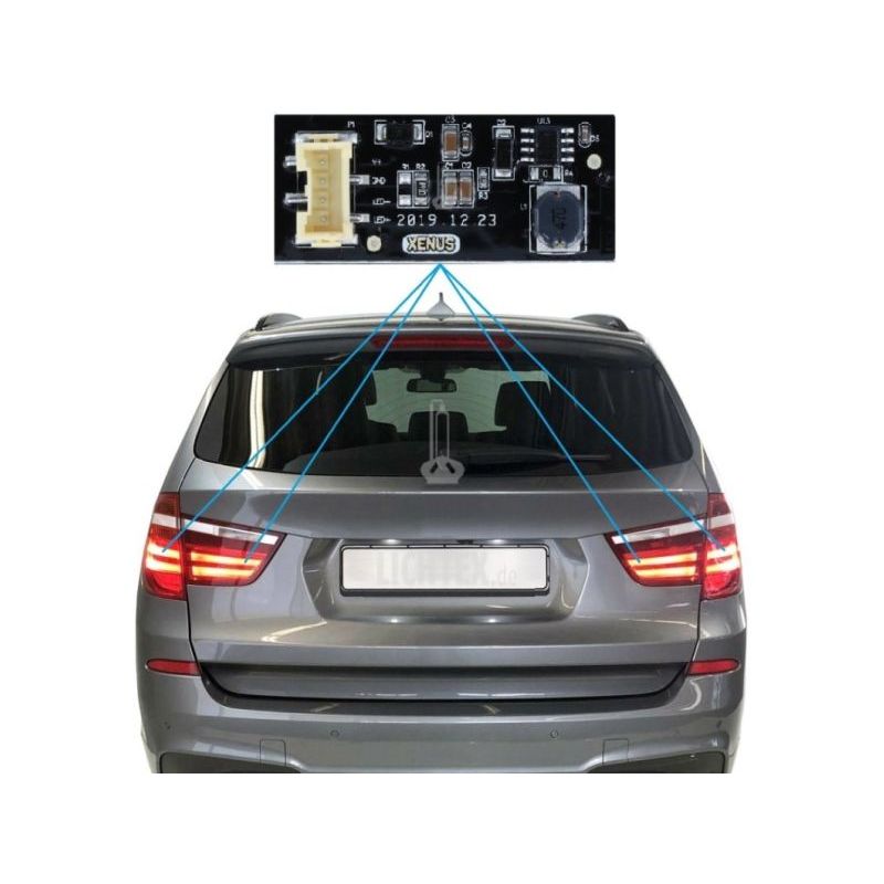Auto si Moto - Electrice auto - Iluminare si semnalizare - Becuri auto - Modul pozitii lampa spate BMW X3 F25 compatibil Valeo B003809.2 - Infinity.ro
