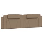 Casa si Gradina - Mobilier - Paturi si accesorii - Paturi - Pat cu saltea, cappuccino, 180x200cm piele ecologica - Infinity.ro