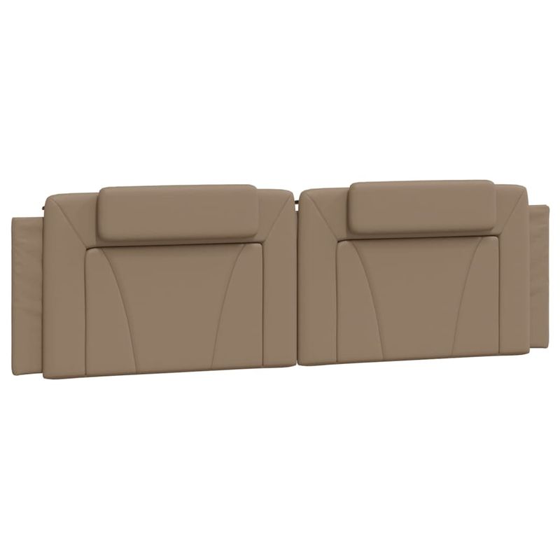 Casa si Gradina - Mobilier - Paturi si accesorii - Paturi - Pat cu saltea, cappuccino, 180x200cm piele ecologica - Infinity.ro