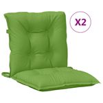 Casa si Gradina - Textile si covoare - Perne si pilote - Perne decorative - Perne scaun spatar scund 2 buc. melanj verde 100x50x7 cm textil - Infinity.ro