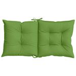 Casa si Gradina - Textile si covoare - Perne si pilote - Perne decorative - Perne scaun spatar scund 2 buc. melanj verde 100x50x7 cm textil - Infinity.ro
