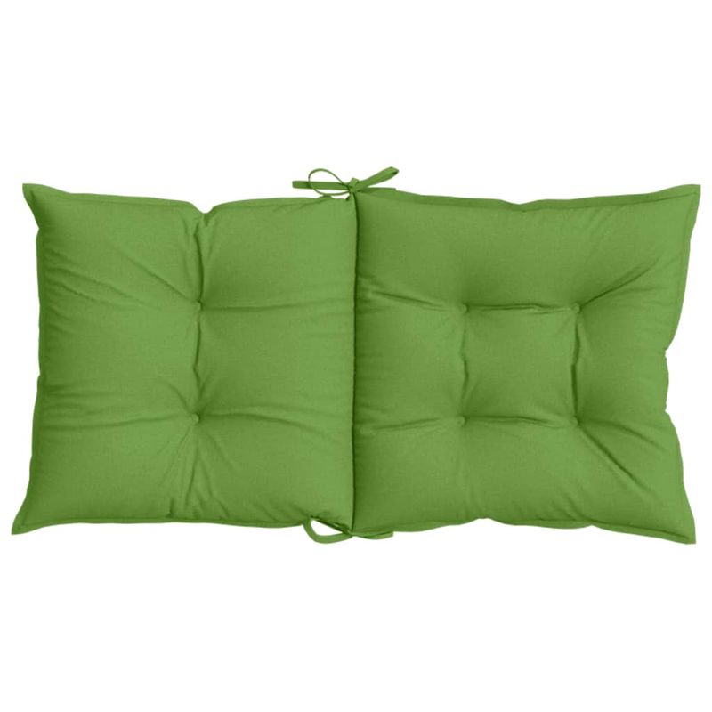 Casa si Gradina - Textile si covoare - Perne si pilote - Perne decorative - Perne scaun spatar scund 2 buc. melanj verde 100x50x7 cm textil - Infinity.ro