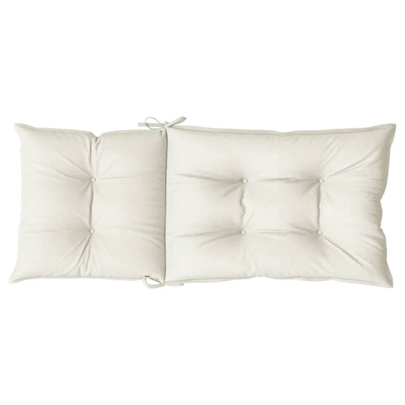 Casa si Gradina - Textile si covoare - Perne si pilote - Perne decorative - Perne scaun spatar inalt, 6 buc. melanj crem 120x50x7 cm textil - Infinity.ro