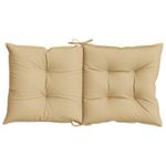 Casa si Gradina - Textile si covoare - Perne si pilote - Perne decorative - Perne scaun cu spatar mic, 4 buc. melanj bej 100x50x7 cm textil - Infinity.ro