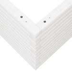 Casa si Gradina - Gradinarit si plante - Plante si ghivece - Ghivece si suporturi - Jardiniera de gradina, alb, 60x60x45,5 cm, lemn masiv de pin - Infinity.ro