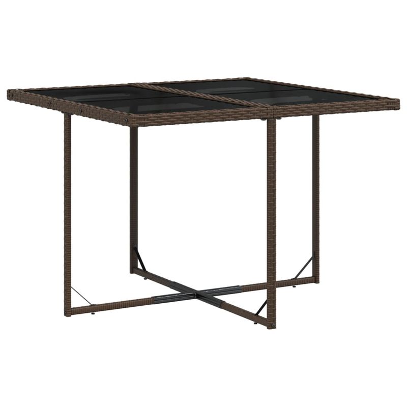 Casa si Gradina - Gradina si terasa - Mobilier exterior - Seturi mobila gradina - Set mobilier de gradina cu perne, 9 piese, maro, poliratan - Infinity.ro
