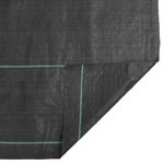 Casa si Gradina - Gradinarit si plante - Sere si solarii - Membrana antiburuieni, negru, 0,5x50 m, PP - Infinity.ro