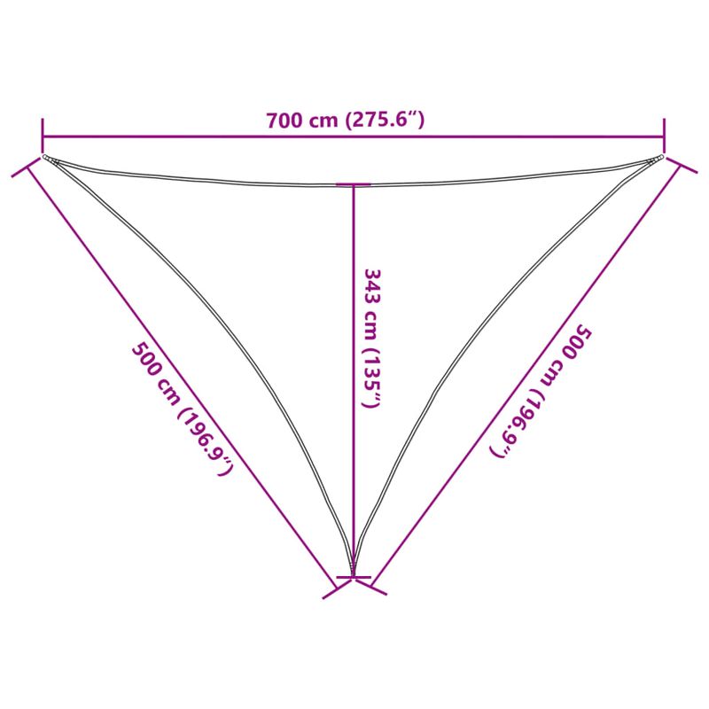 Casa si Gradina - Gradina si terasa - Umbrele si pavilioane - Umbrele - Parasolar, gri deschis, 7x5x5 m, 100% poliester Oxford - Infinity.ro