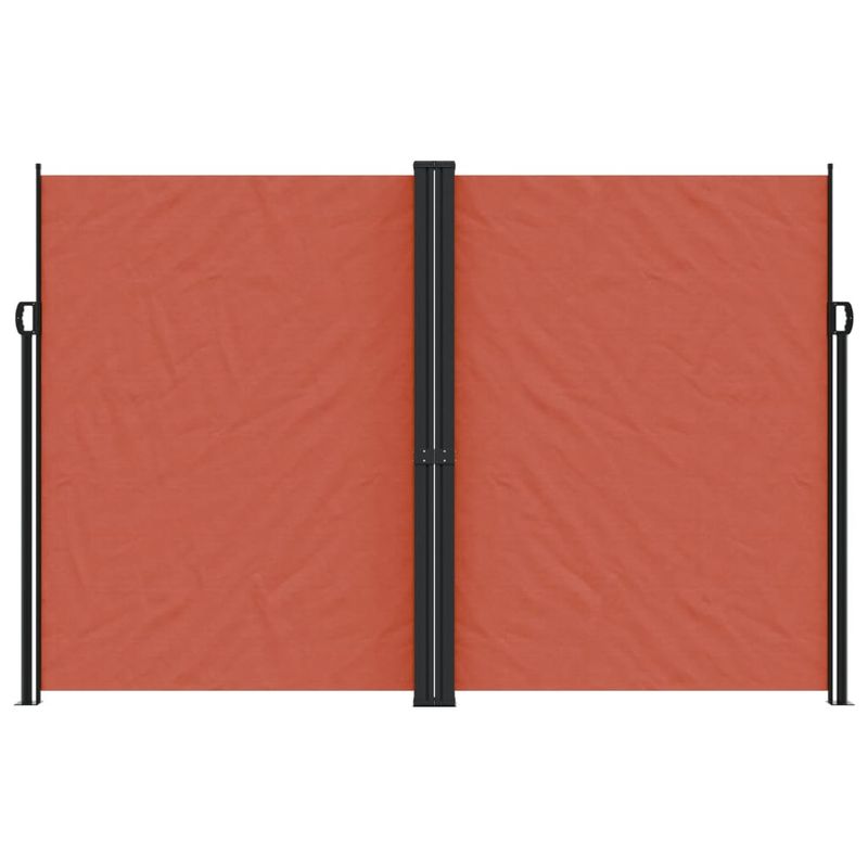 Casa si Gradina - Gradina si terasa - Umbrele si pavilioane - Umbrele - Copertina laterala retractabila, caramiziu, 220x1200 cm - Infinity.ro