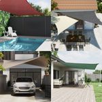 Casa si Gradina - Gradina si terasa - Umbrele si pavilioane - Umbrele - Parasolar, nisipiu, 4x2,5 m, 100% poliester Oxford - Infinity.ro