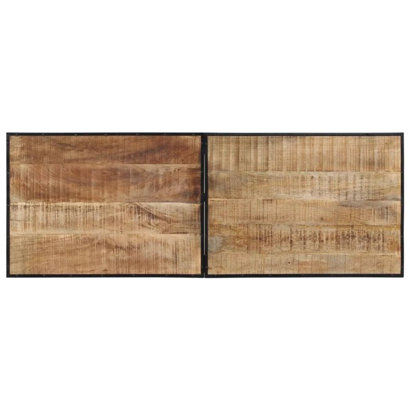 Casa si Gradina - Mobilier - Scaune si fotolii - Scaune - Masa de bar, 150x55x107 cm, lemn masiv de mango nefinisat - Infinity.ro