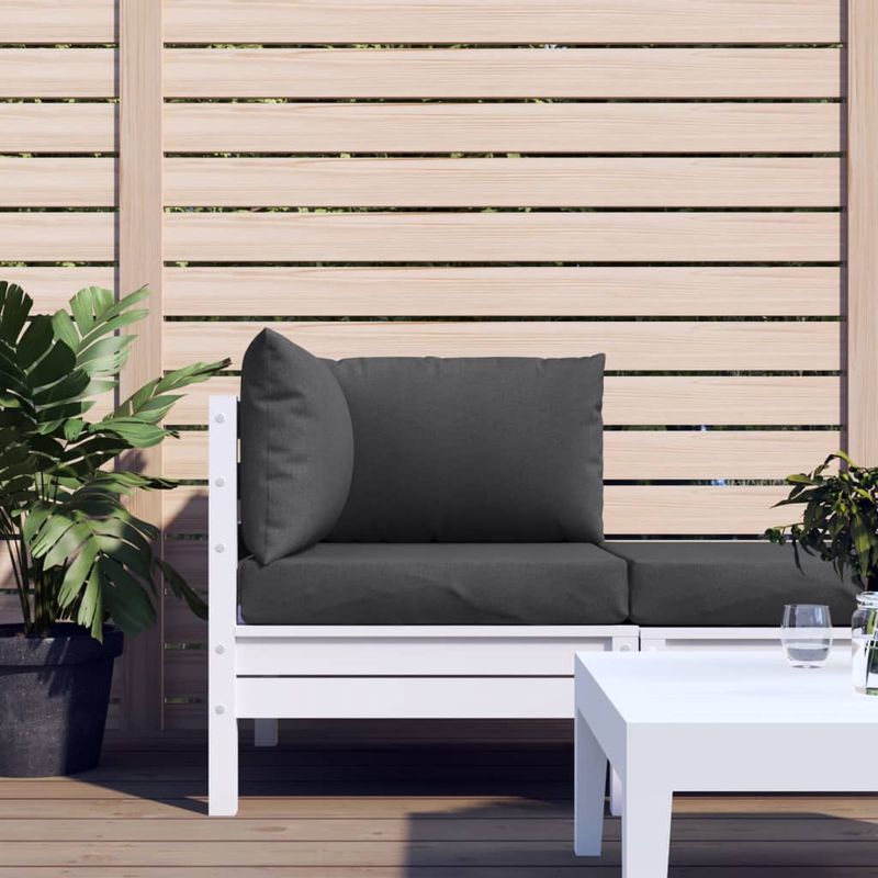 Casa si Gradina - Gradina si terasa - Mobilier exterior - Perne decorative exterior - Perne de paleti, 3 buc., melanj antracit, material textil - Infinity.ro