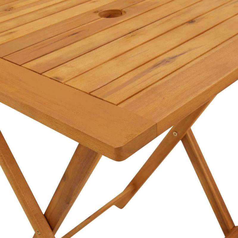 Casa si Gradina - Gradina si terasa - Mobilier exterior - Seturi mobila gradina - Set mobilier bistro, 3 piese, bej, polipropilena si lemn masiv - Infinity.ro