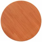 Casa si Gradina - Constructii - Lemn constructii - Placi lemn - Blat de masa rotund, maro ceruit, Ø60x2,5 cm, lemn masiv de pin - Infinity.ro