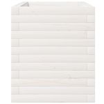 Casa si Gradina - Gradinarit si plante - Plante si ghivece - Ghivece si suporturi - Jardiniera de gradina, alb, 110x40x49,5 cm, lemn masiv de pin - Infinity.ro