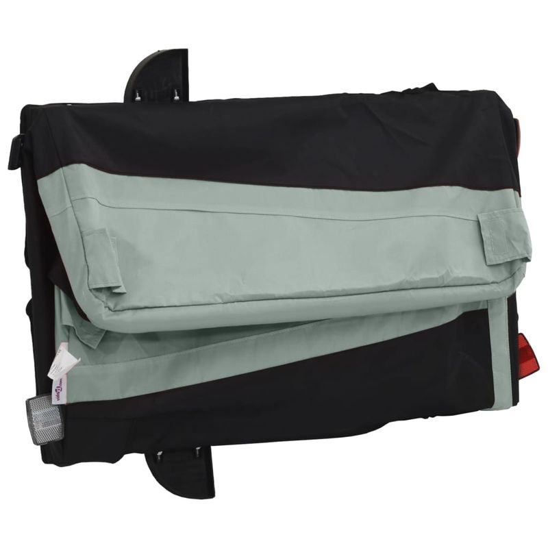 Sport si Outdoor - Ciclism - Accesorii pentru biciclete - Remorci biciclete - Remorca pentru biciclete, negru și gri, 30 kg, fier, mărime 122x53x53 cm - Infinity.ro