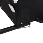 Sport si Outdoor - Ciclism - Accesorii pentru biciclete - Remorci biciclete - Remorca pentru biciclete negru/portocaliu, 30 kg, fier, mărime 122x53x53 cm - Infinity.ro