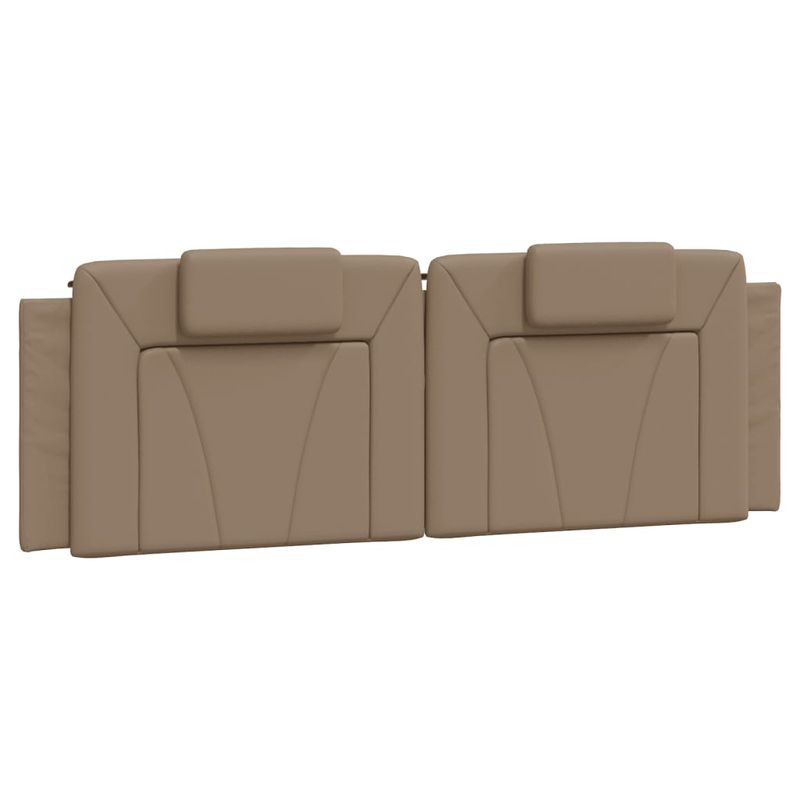 Casa si Gradina - Mobilier - Paturi si accesorii - Paturi - Pat cu saltea, cappuccino, 160x200cm piele ecologica - Infinity.ro