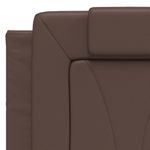 Casa si Gradina - Mobilier - Paturi si accesorii - Accesorii paturi - Tablie de pat Alb Lucios 135 cm Lemn compozit - Infinity.ro
